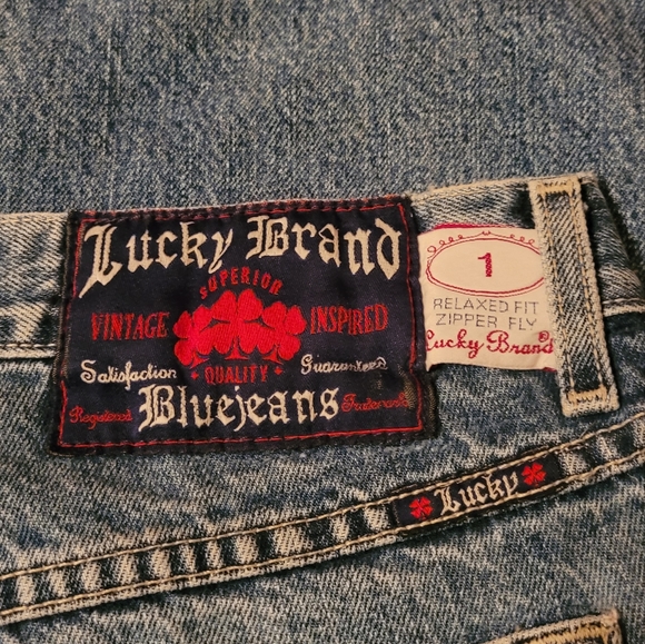 Lucky Brand Dungarees jeans 34x31 - Picture 4 of 5